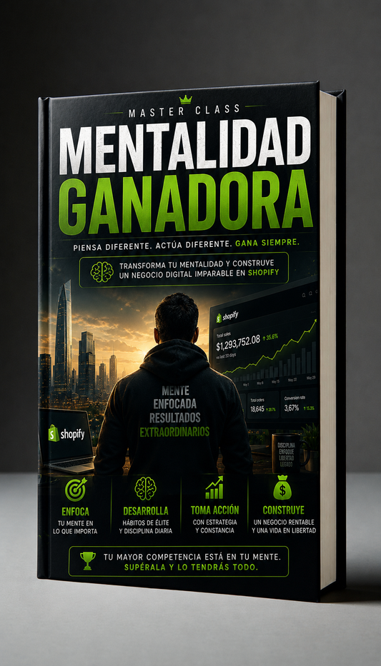 “Mentalidad Ganadora en Shopify: Cómo Construir Ingresos Automáticos con la Mentalidad Correcta”